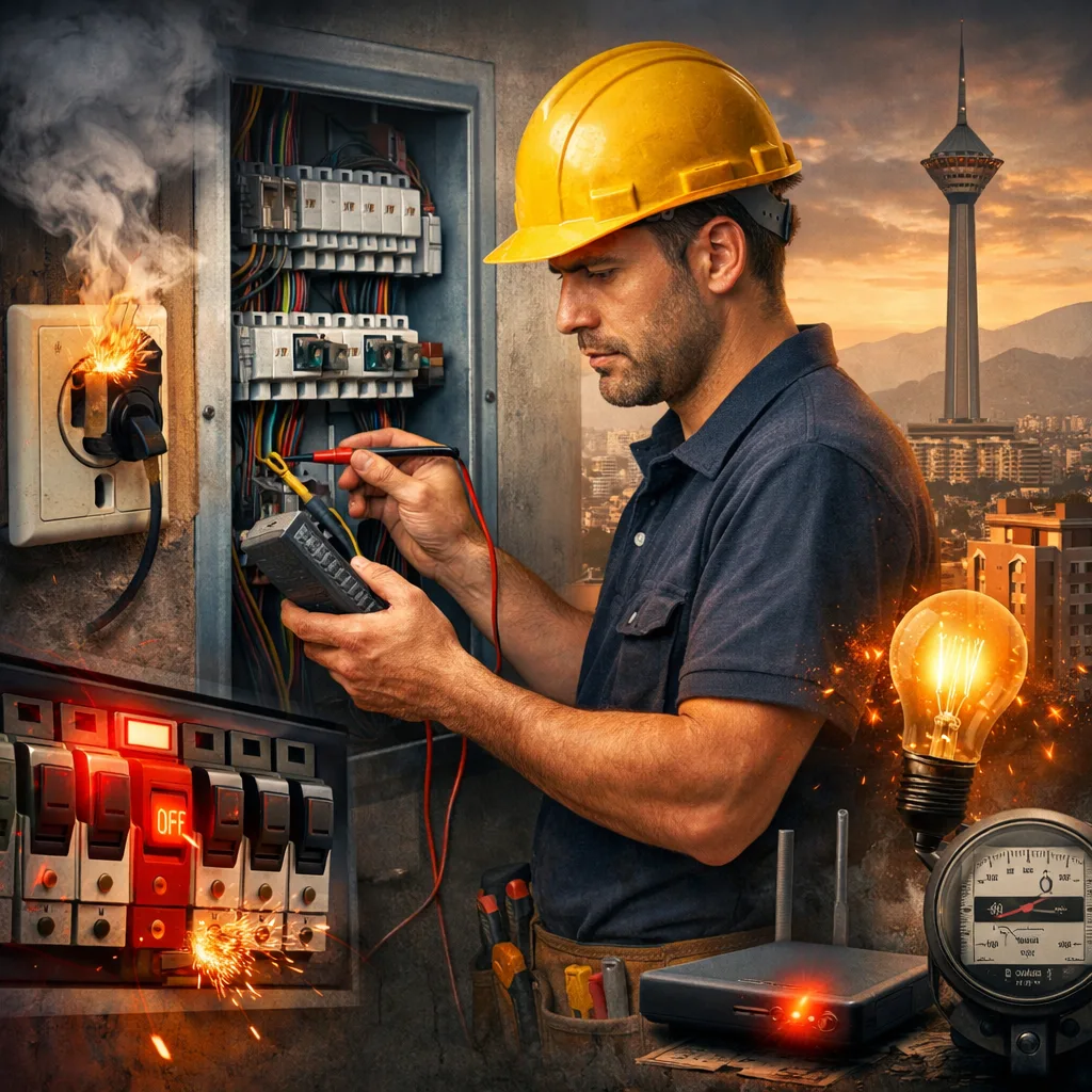 خدمات تخصصی برقکاری در جنت‌آباد جنوبی | عیب‌یابی دقیق، اعزام سریع و ایمن