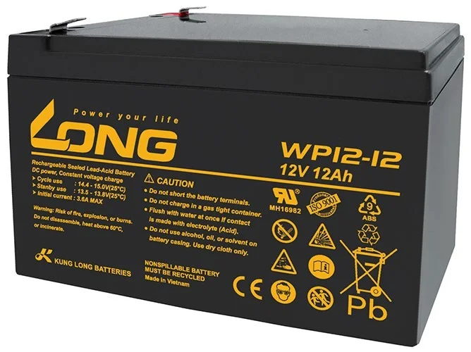 باتری LONG WP12-12؛ تصویر منتشرشده سازنده