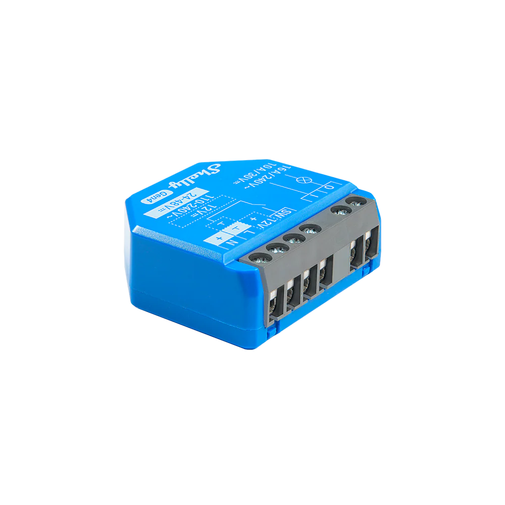 رله هوشمند تک کانال شلی shelly رله هوشمند وایفای Shelly 1 Gen4