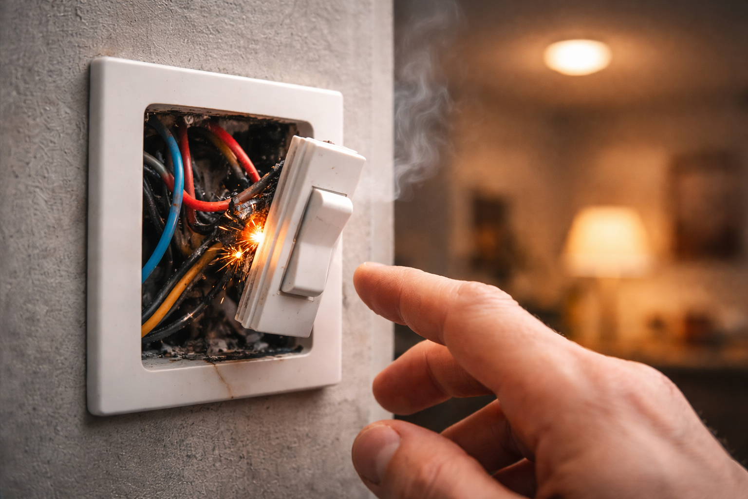 چرا برق هست ولی کلید کار نمی‌کند؟ بررسی کامل علت‌ها + راه‌حل ایمن